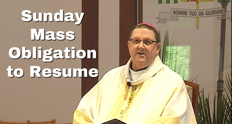 Bishop Gregory Parkes Announces Catholic Mass Obligation To Resume May ...